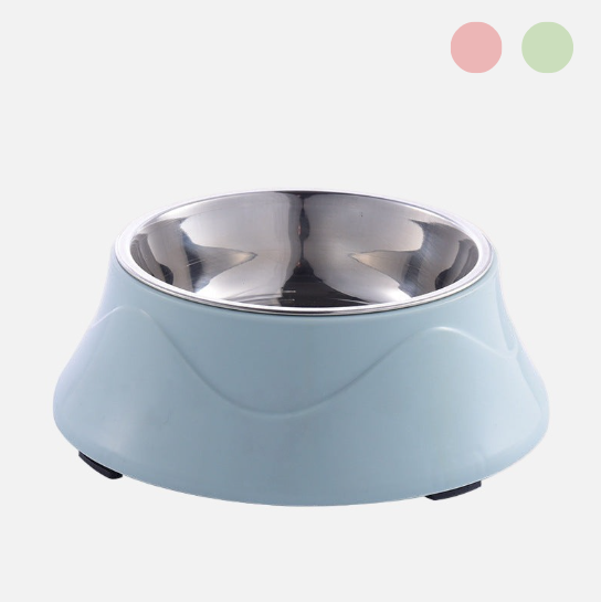 elevated dog bowl- Non-Slip Stainless Steel Dog Bowl
