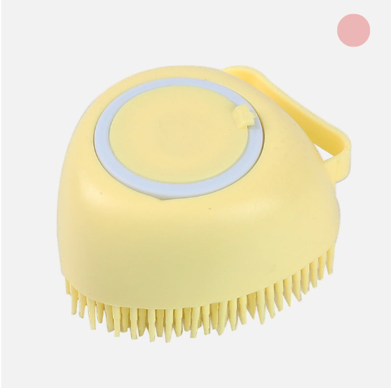 gentle bath grooming brush for dogs - Gentle Bath & Grooming Tool