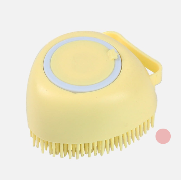 gentle bath grooming brush for dogs - Gentle Bath & Grooming Tool