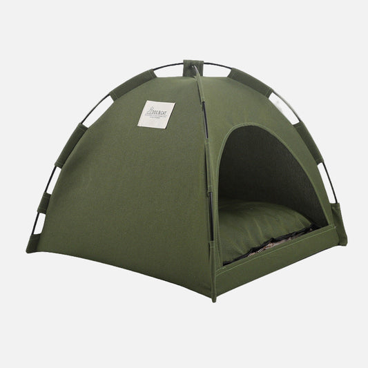 Cool & Cozy Pet Tent Bed - All-in-One Comfort for Cats & Dogs woofpoof woof poof