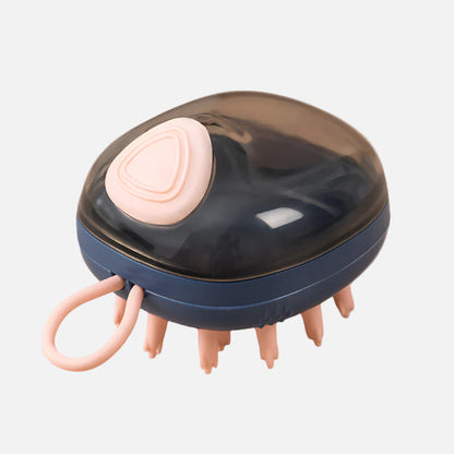 dog bath brush tool- 2-in-1 Grooming & Bathing Tool with Soft Silicone