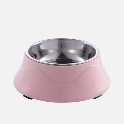 elevated dog bowl- Non-Slip Stainless Steel Dog Bowl