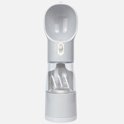 travel dog water bottle- just click, pour, and let your furry friend drink fresh water anytime