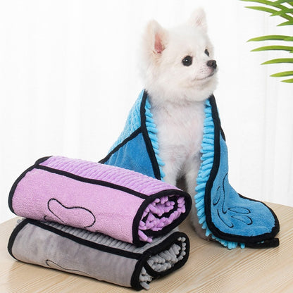 Super Absorbent Dog Towel - Comfort, Quick Dry & Gentle Care
