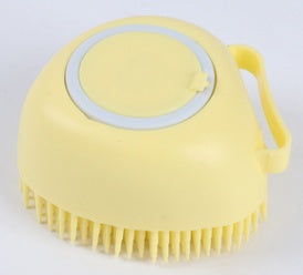 מברשת רחצה עדינה לכלבים