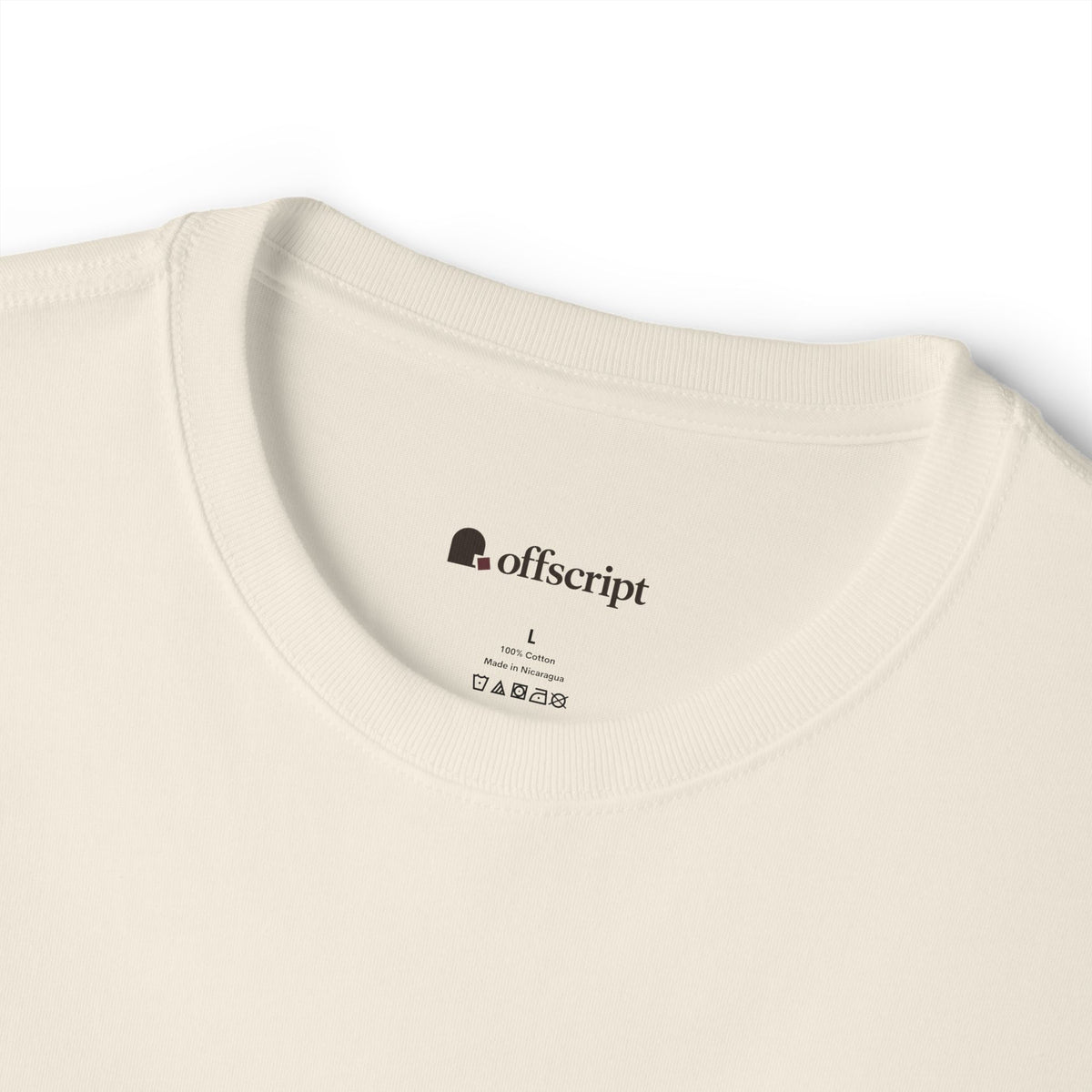 Offscript Minimalist Logo Tee