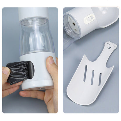 travel dog water bottle- just click, pour, and let your furry friend drink fresh water anytime