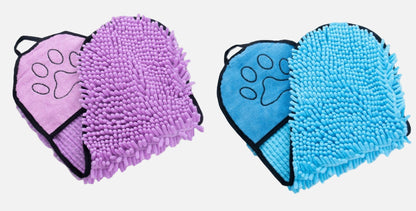 Super Absorbent Dog Towel - Comfort, Quick Dry & Gentle Care