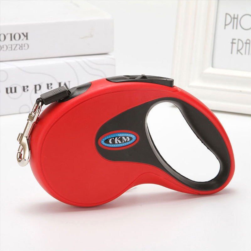 חבל גרירה לכלבים אוטומטי נשלף שרשרת טרקטור לכלבים