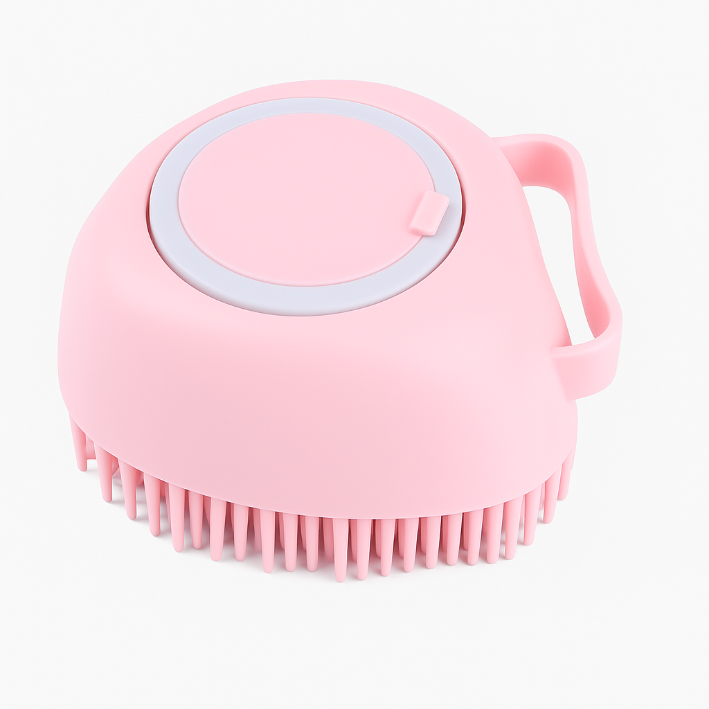 מברשת רחצה עדינה לכלבים