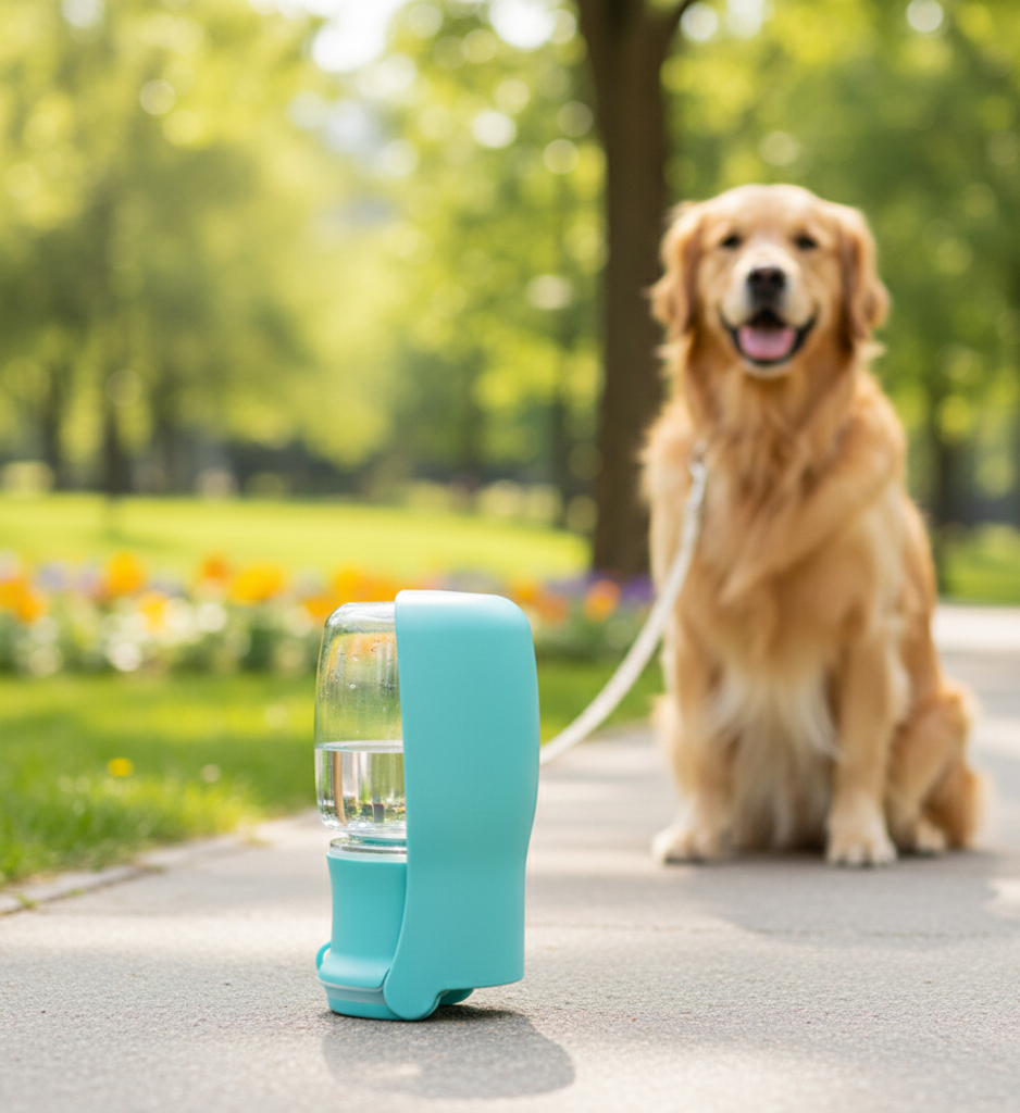 בקבוק מים נייד לכלבים