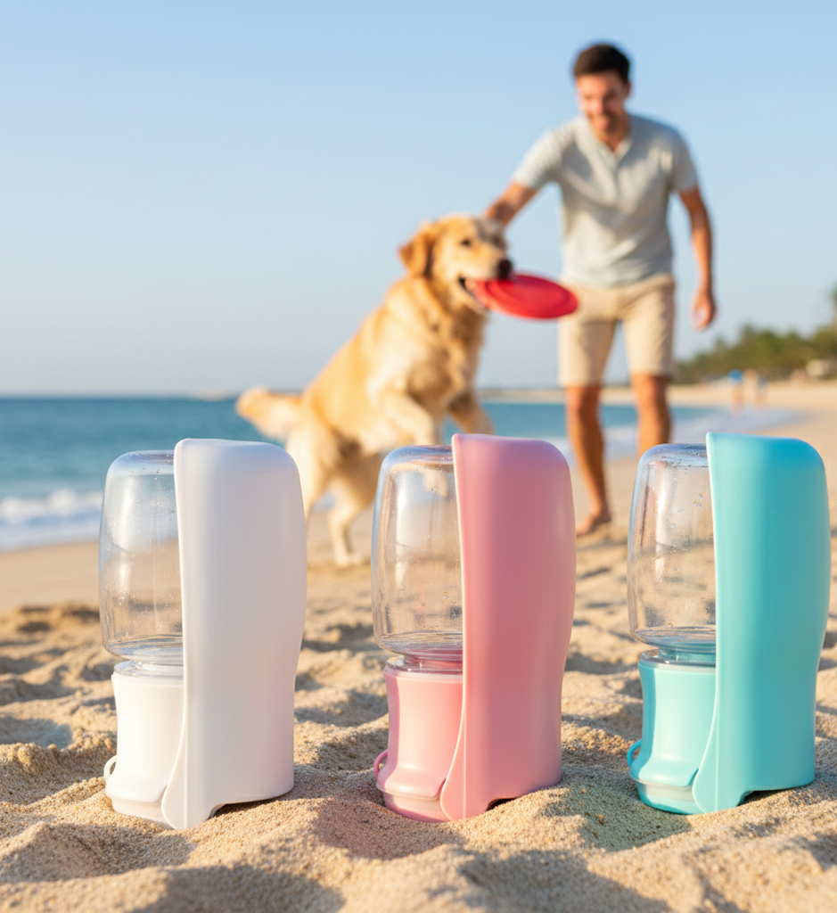 בקבוק מים נייד לכלבים