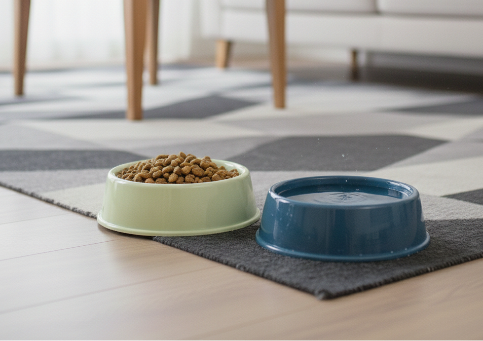 קערת אוכל ומים לחיות מחמד