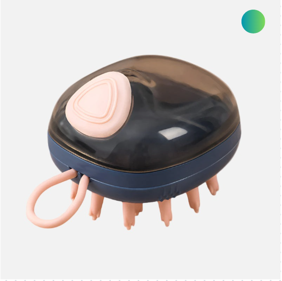 dog bath brush tool- 2-in-1 Grooming & Bathing Tool with Soft Silicone