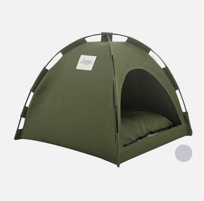 Cool & Cozy Pet Tent Bed - All-in-One Comfort for Cats & Dogs