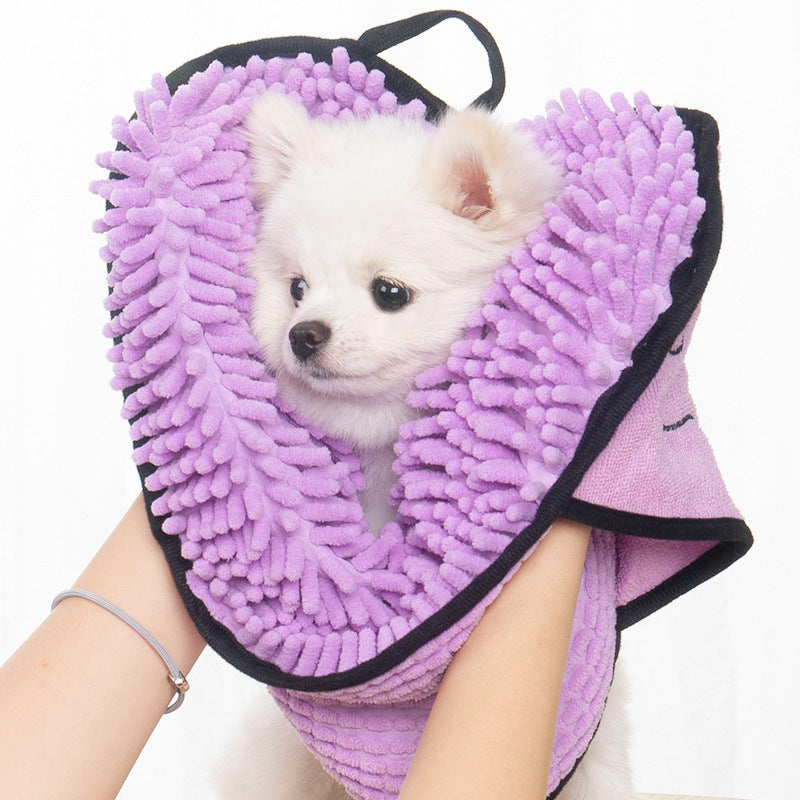 Super Absorbent Dog Towel - Comfort, Quick Dry & Gentle Care