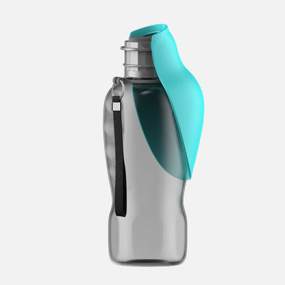 portable dog water bottle - Portable Water Bottle with Built-In Bowl