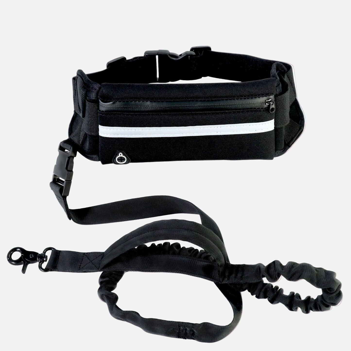 Hands-Free Dog Leash- belt with a storage pocket