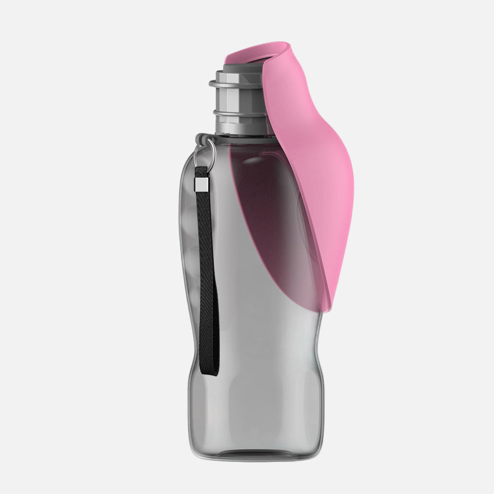 EasyDrink Dog Bottle - Portable Water Bottle with Built-In Bowl woofpoof woof poof